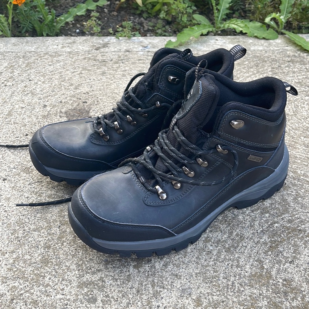 Black, mens size 10 outdoor boots